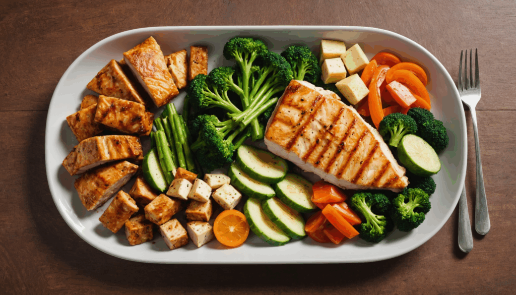 明るい現代的なジムで、正しいフォームでスクワットを行う人物の写真。脚やせや筋トレの効果が期待できるトレーニングの様子。