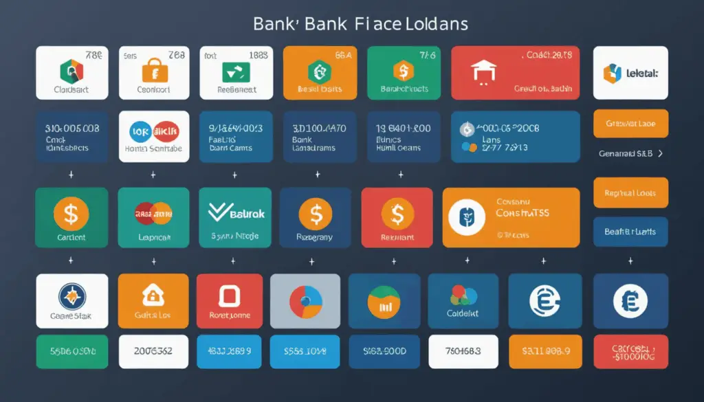 銀行と消費者金融のカードローンを比較したチャートの画像。金利や借入額、返済の柔軟性を示すアイコンが描かれている。