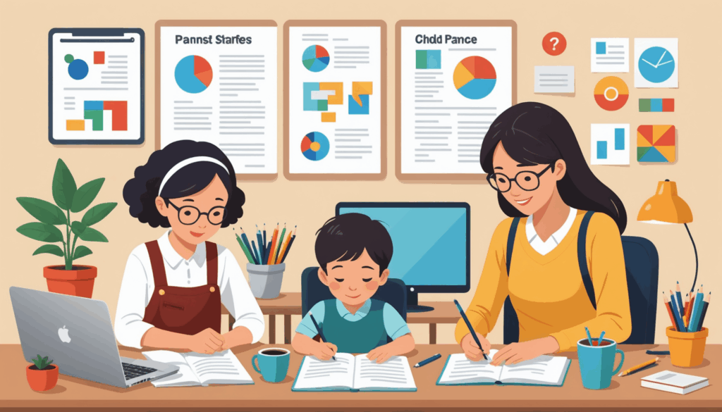 成長型マインドセットと固定型マインドセットの対比を示す画像で、成長を象徴する生い茂った木と停滞を表す枯れた植物が描かれています。ビジネスや教育におけるマインドセットの重要性を視覚的に表現しています。