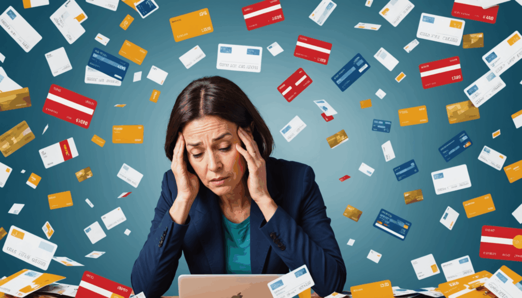 クレジットカードのメリットを示すインフォグラフィックで、キャッシュレス支払い、ポイント蓄積、柔軟な支払い方法などをアイコンで表現しています。