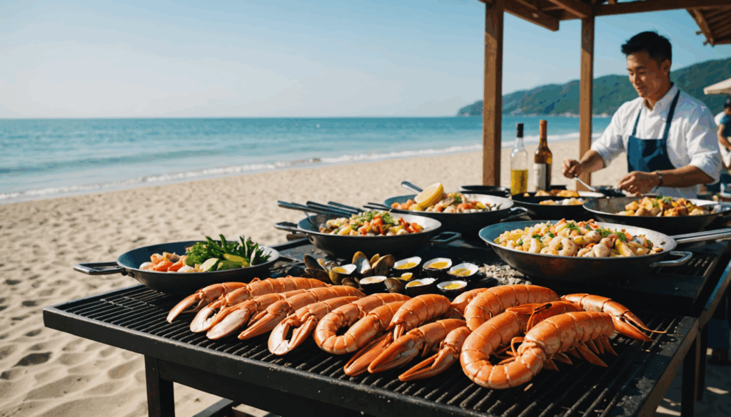 ワイヤレスBluetoothアダプタがさまざまなデバイスに接続されている現代的なワークスペースの写真。高音質のヘッドフォンやスピーカーが使用され、クリーンなデスク上に配置されています。