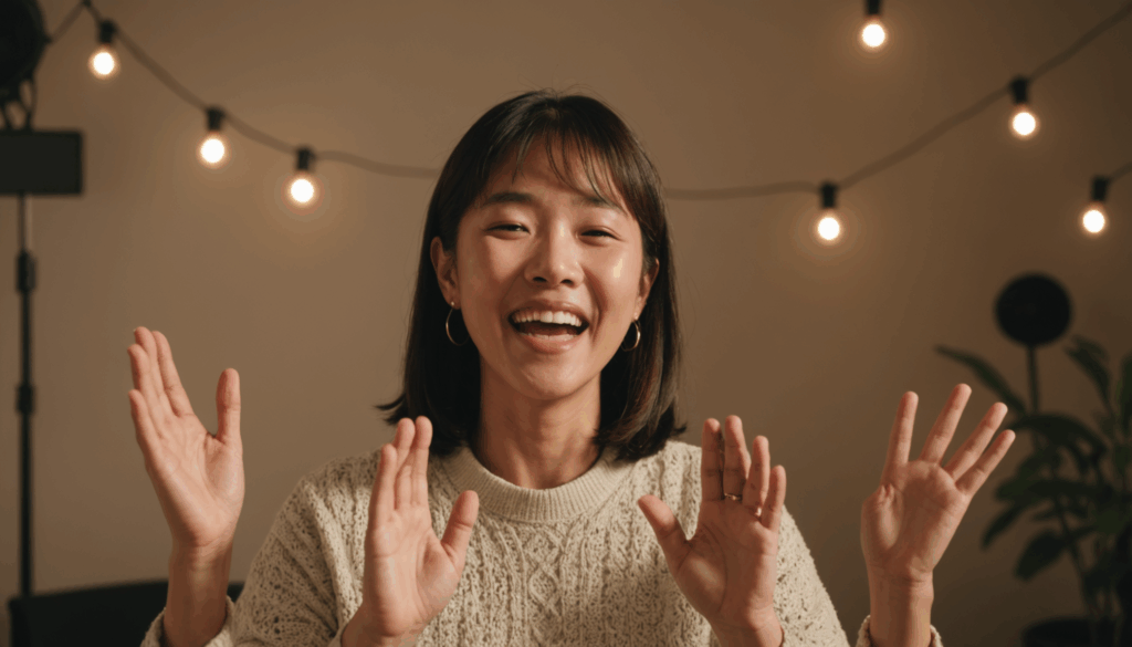 モダンなインテリアのリビングルームの写真。モノクロの色合いで、黒いソファや白いラグ、木製のテーブルがあり、ミニマリストなアートが壁に飾られています。