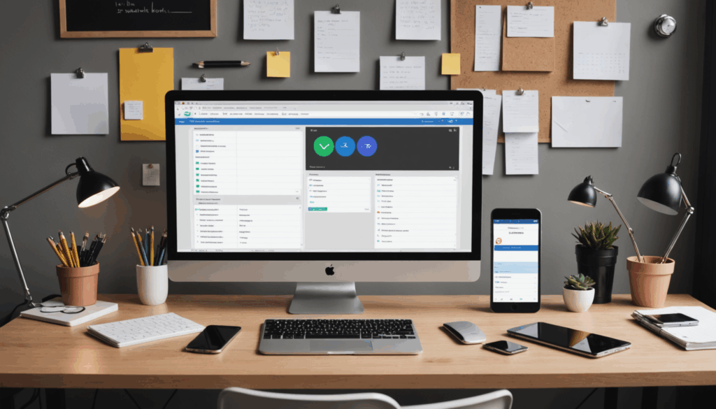 日常生活の中でのエンジェルナンバーのシーンを描いた写真。時計が3:33を示し、車のナンバープレートや電話に数字が表示されている様子が、エンジェルナンバーの意味やメッセージへの気づきを表現しています。