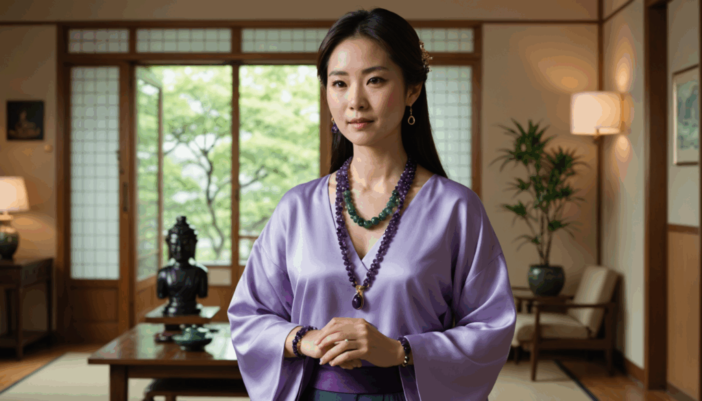 姫路城の写真。緑豊かな自然に囲まれた世界遺産で、日本の伝統的な建築と桜が美しく調和している様子。