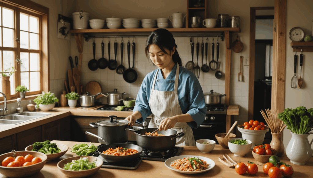 現代的なバスルームで電動歯ブラシを使用している日本人の写真。カウンタートップには購入した電動歯ブラシとサブスクリプションボックスが置かれ、使いやすさやおすすめの機能が伝わる様子