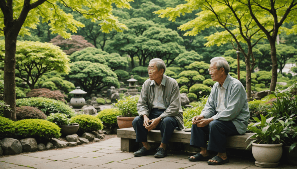 日本人が360度カメラを使って、美しい風景や都市の景観を撮影している様子。手ブレ補正機能を活かし、高解像度の動画を楽しむシーン。