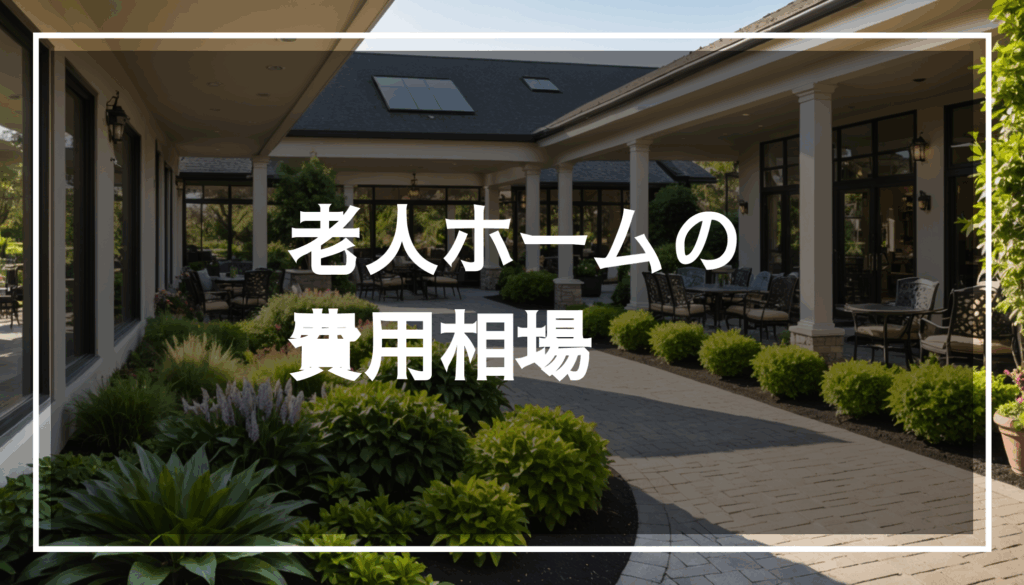 老人ホームの写真。緑豊かな庭と快適な共用スペースが広がり、入居者が安心して生活できる雰囲気を演出している。